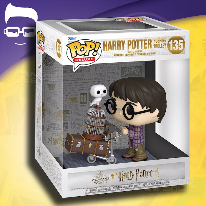 Harry Potter Pushing Trolley 135 |  Funko Pop! - Vinyl Figur (NEU OVP)