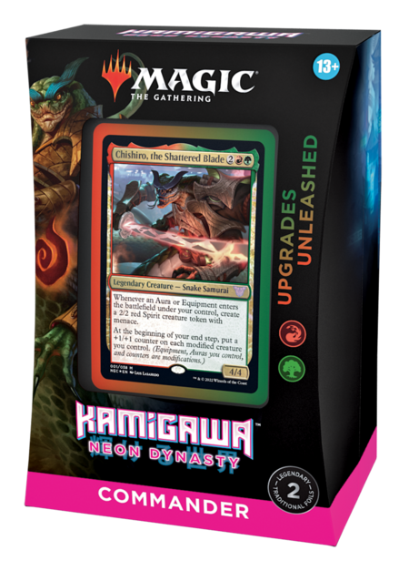 Commander: Kamigawa: Neon Dynasty: "Upgrades Unleashed" Deck