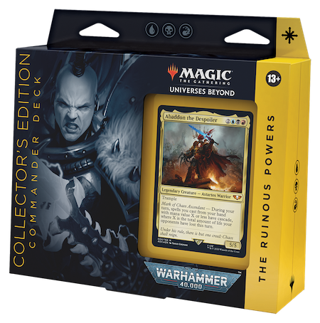 Universes Beyond: Warhammer 40,000: "The Ruinous Powers" Commander Deck Collector's Edition 