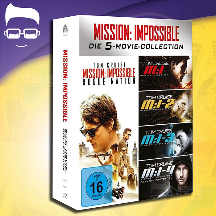 Mission: Impossible - Die 5-Movie Collection (OVP) | Blu-ray