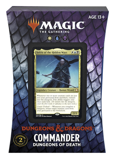 dungeons of death commander deck