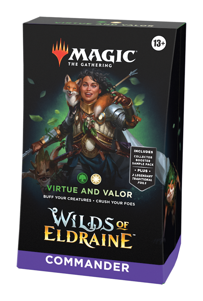 Commander: Wilds of Eldraine: "Virtue and Valor" Commander Deck