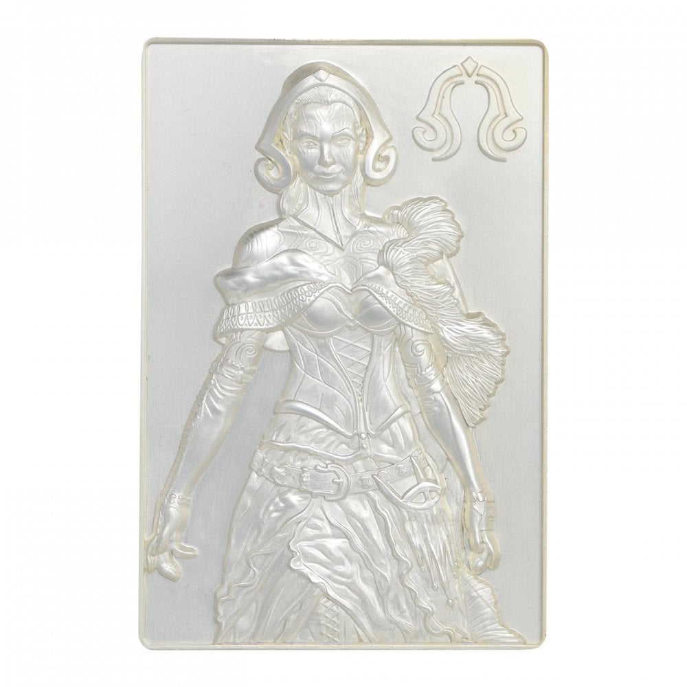 .999 Silver Plated Metal Card: Liliana Vess