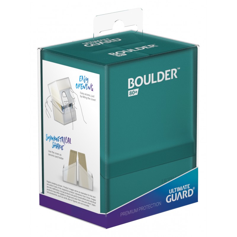 Ultimate Guard Boulder Deck Case 80+ (Malachit)