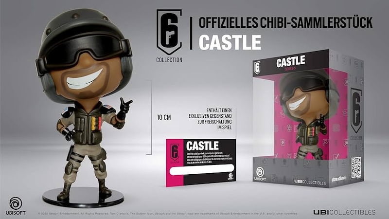 CASTLE (Rainbow Six Siege) Sammlerfigur | Series 5  UBICOLLECTIBLES