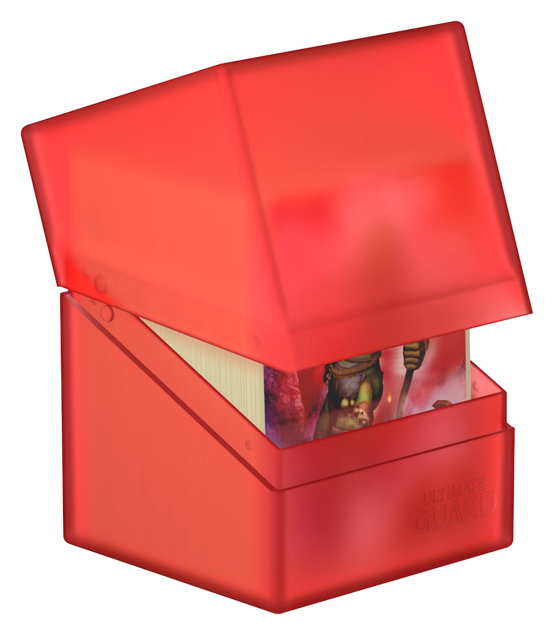Ultimate Guard Boulder Deck Case 100+ (Ruby)