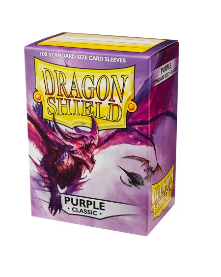 100 Dragon Shield Sleeves - Classic Purple