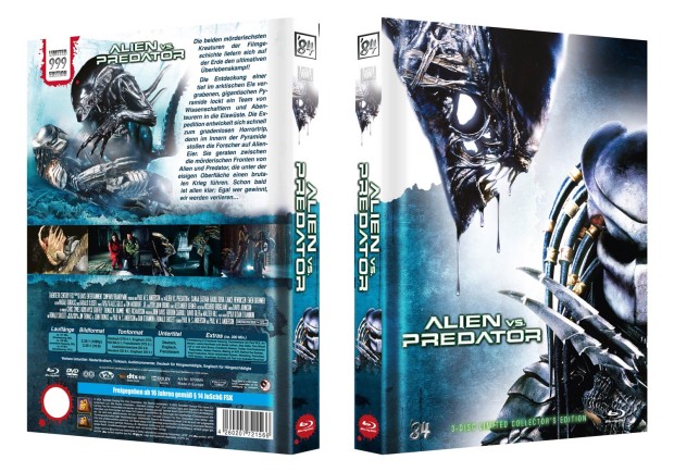 Alien vs Predator | Limited Mediabook 84 Entertainment: Cover A