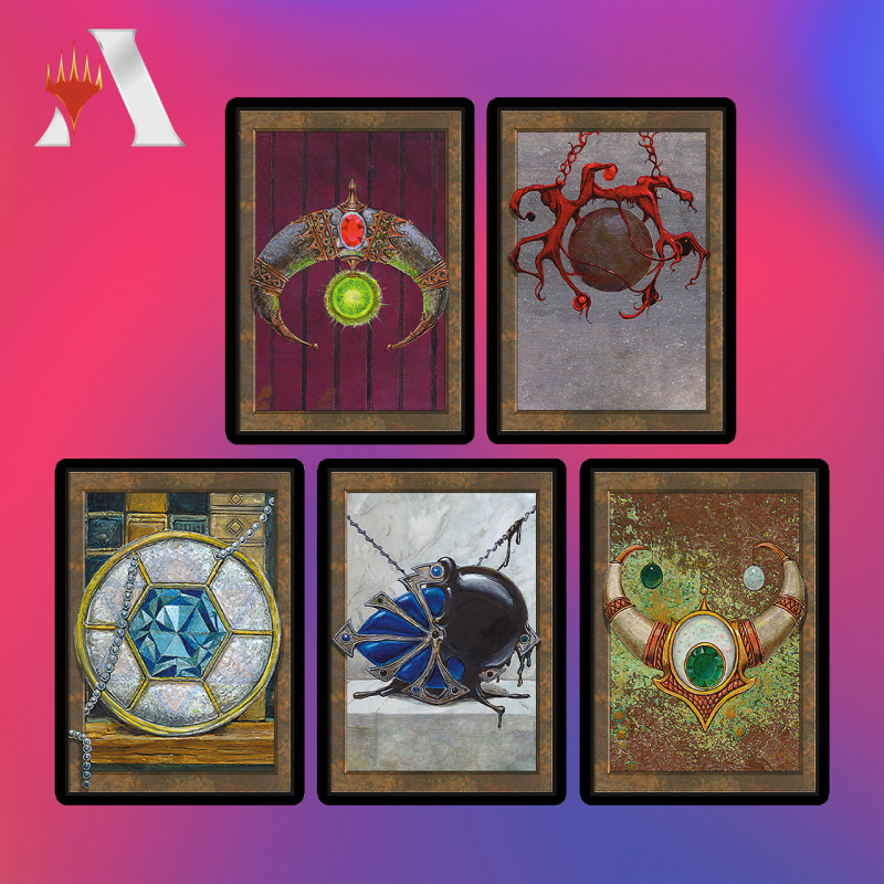 Secret Lair Drop Series: August Superdrop 2022: Dan Frazier Is Back Again: The Allied Talismans 