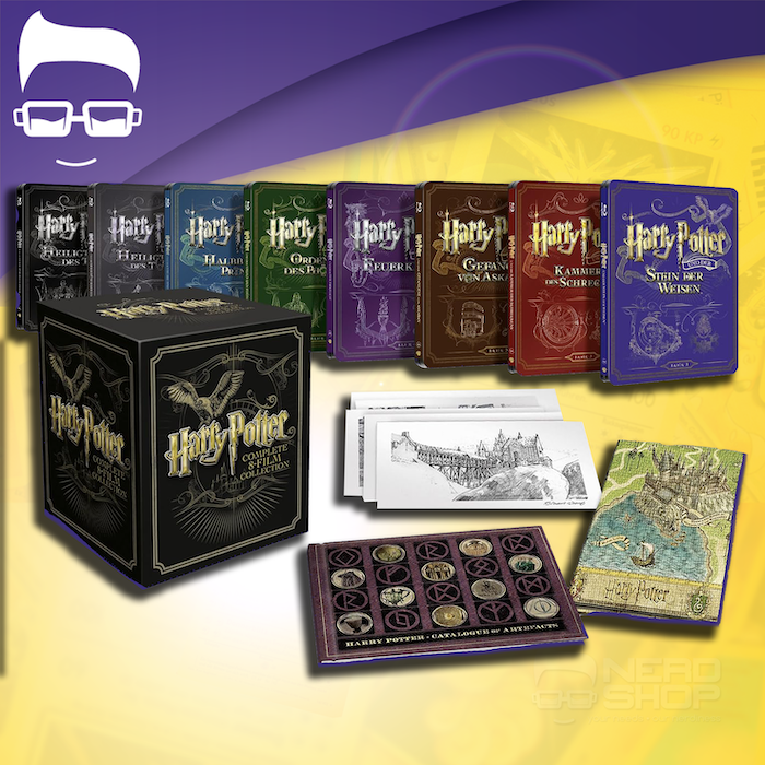 Harry Potter 8-Steelbook Collection | Blu-ray (OVP / Sammlerstück)