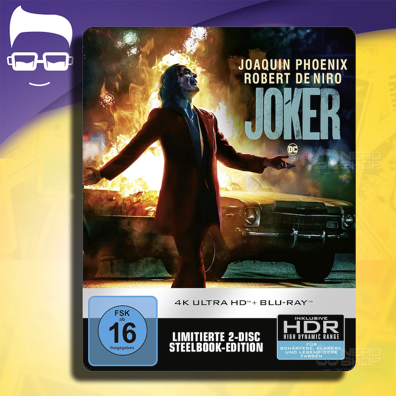 JOKER (OVP) | limitiertes 4K UHD + Blu-ray Steelbook 