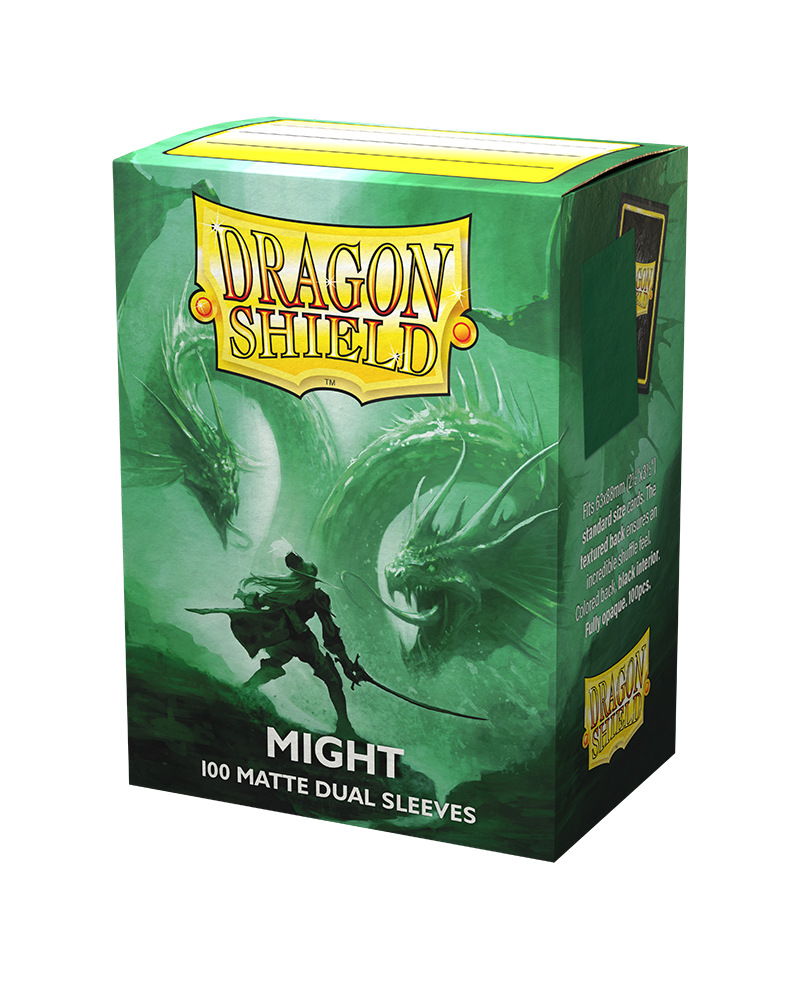 100 Dragon Shield Sleeves - Matte Dual Might