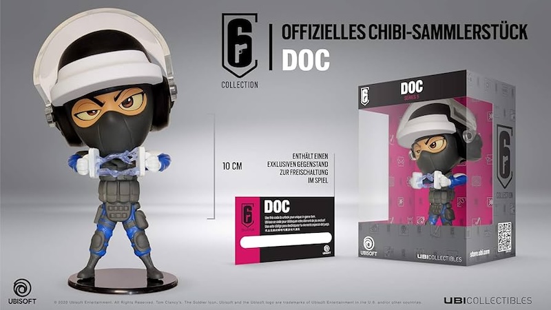 DOC (Rainbow Six Siege) Sammlerfigur | Series 5  UBICOLLECTIBLES