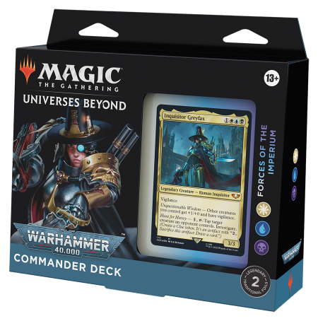 Universes Beyond: Warhammer 40,000: "Forces of the Imperium" Commander Deck 