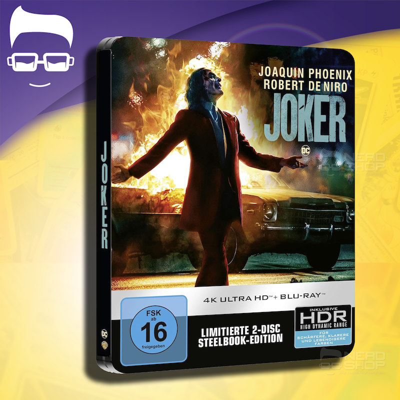 JOKER | 4K UHD + Blu-ray (Limited Steelbook)