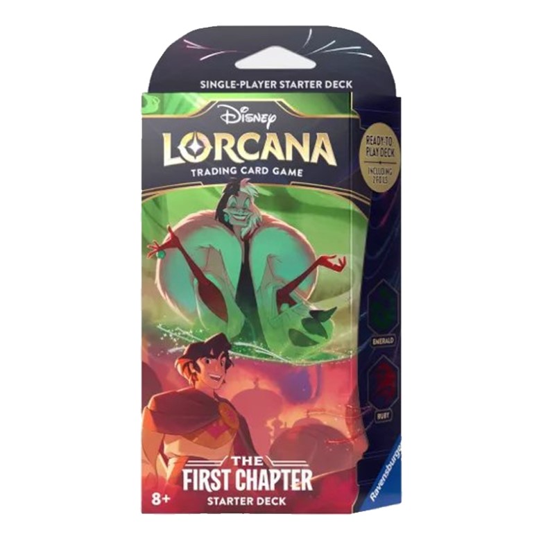 Disney Lorcana: The First Chapter: "Emerald Ruby" Starter Deck