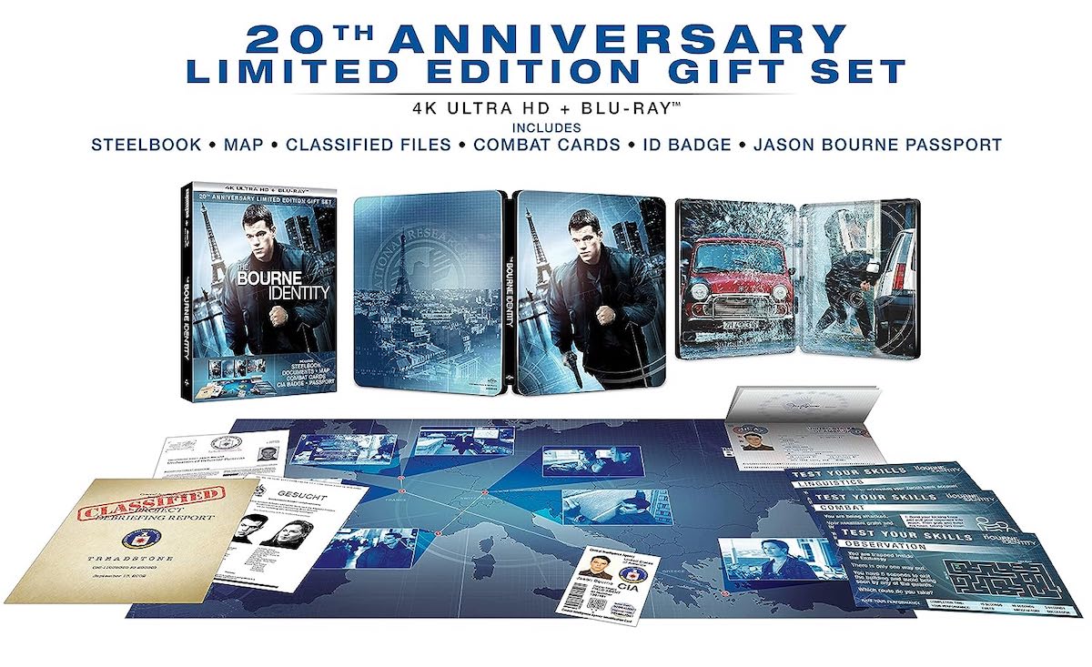 4K Blu-ray | Die Bourne Identität: Limited Edition Steelbook