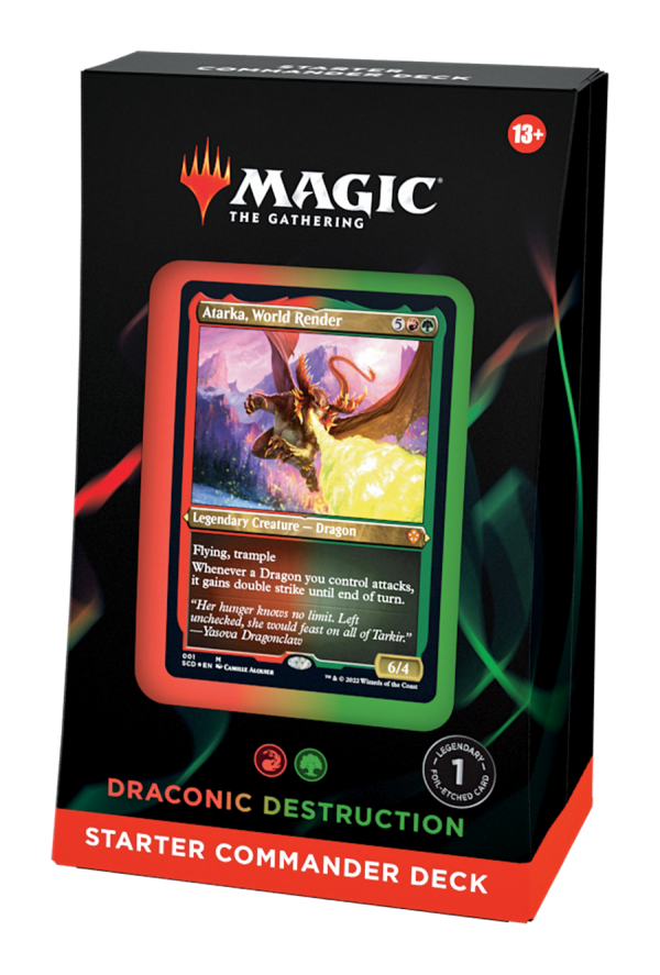 Starter Commander Decks: "Draconic Destruction"