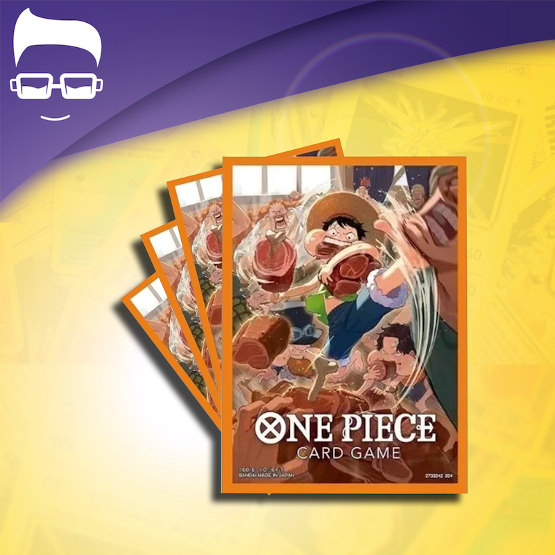 OP-V7:3 Brothers (Luffy) | Official Card Sleeves ONE PIECE TCG Vol 7