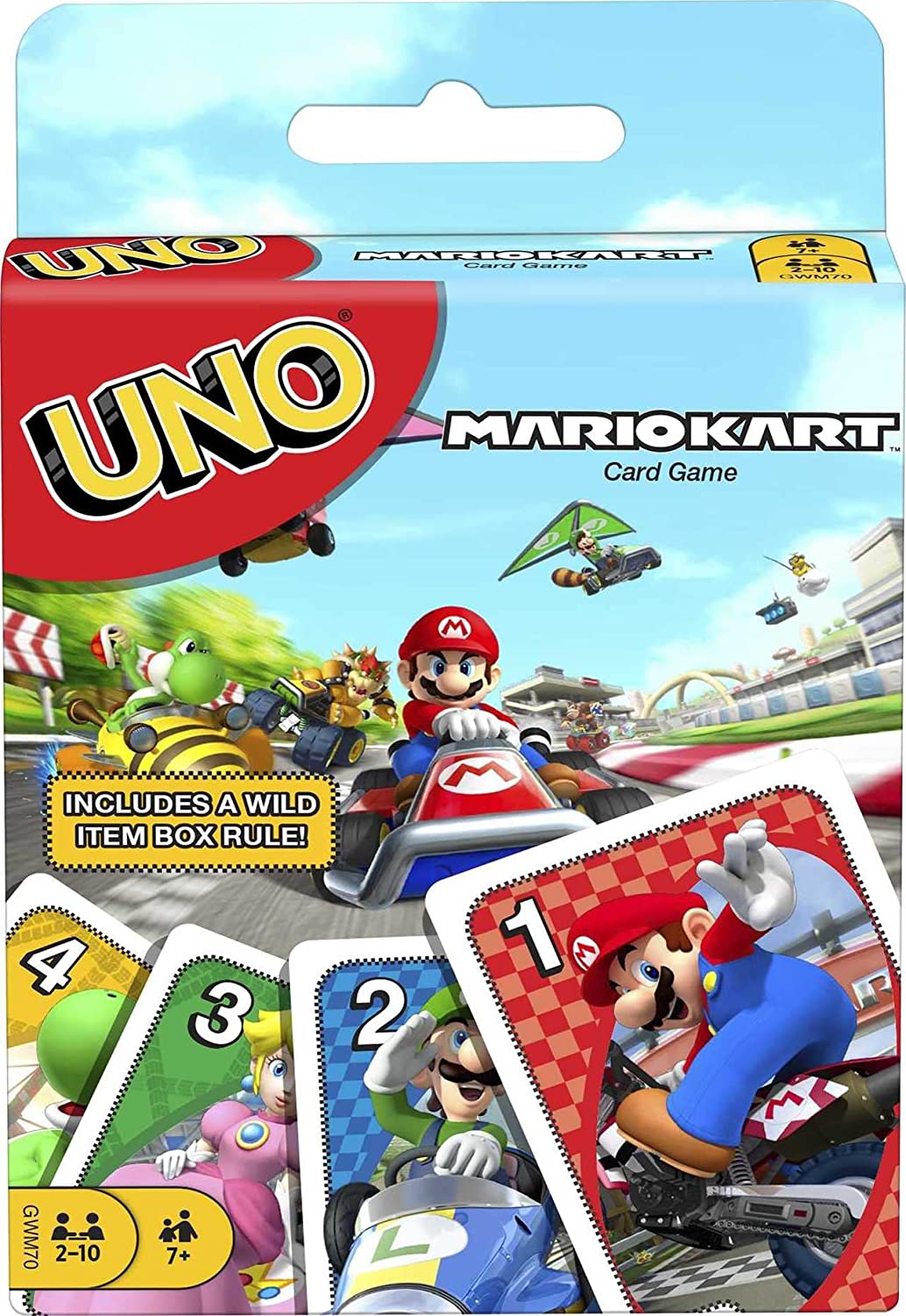 Mattel UNO Mario Kart Kartenspiel